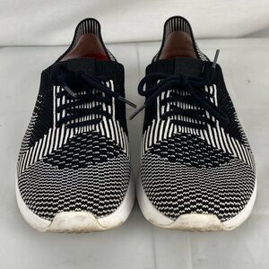 FitFlop X09-429 Knit Sneaker Black White US 6 Comfort Walking Shoes marble knit
